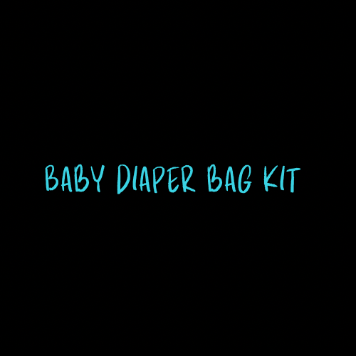 Baby Diaper Bag Kit